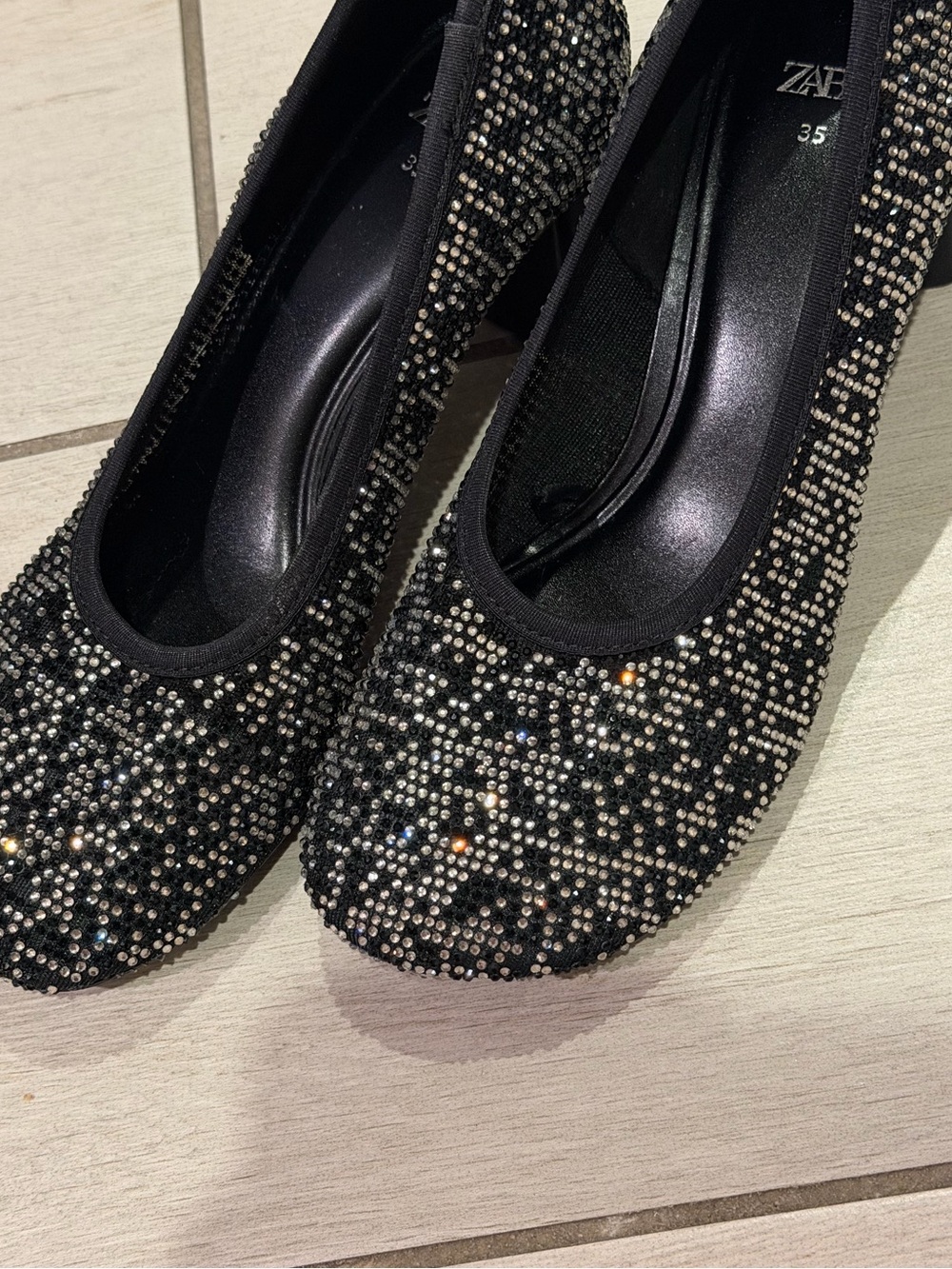 ZARA Rhinestone heel - Picture 13 of 14